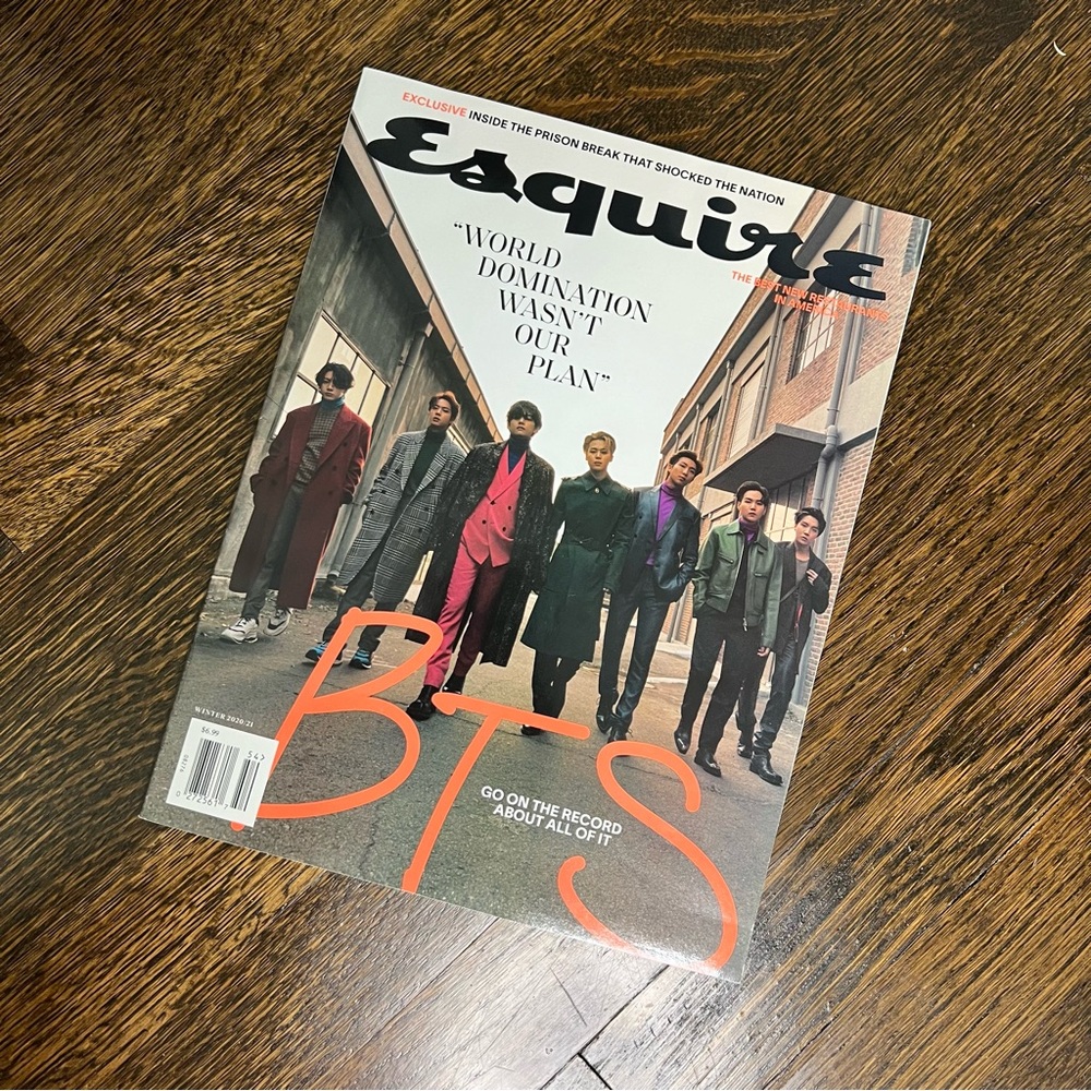 BTS on Esquire Magazine